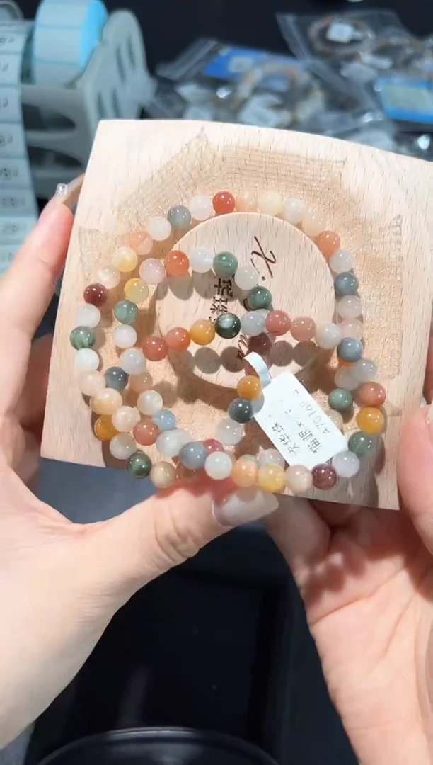 未镶嵌手串水晶68r多样性发其一【1条】默认微瑕6mm