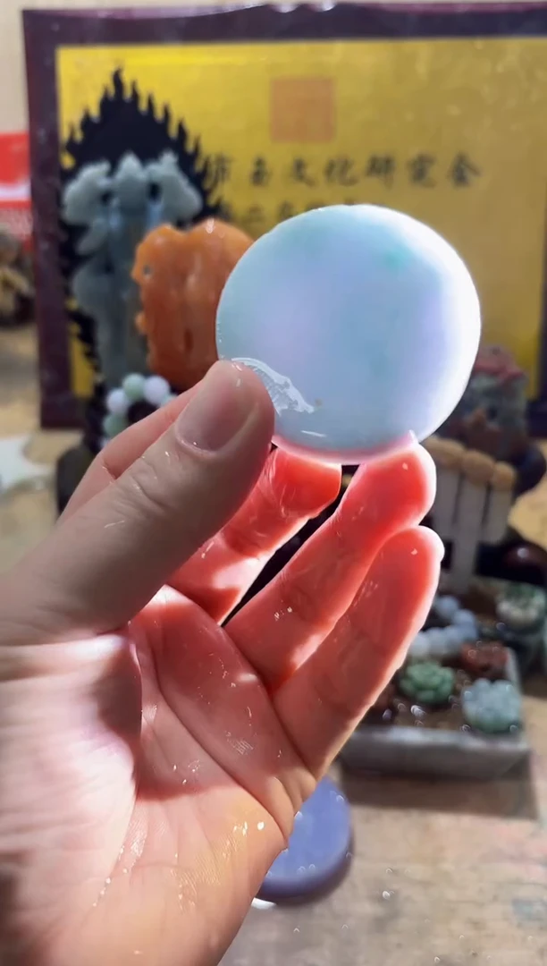 未镶嵌挂件翡翠A货常星8210