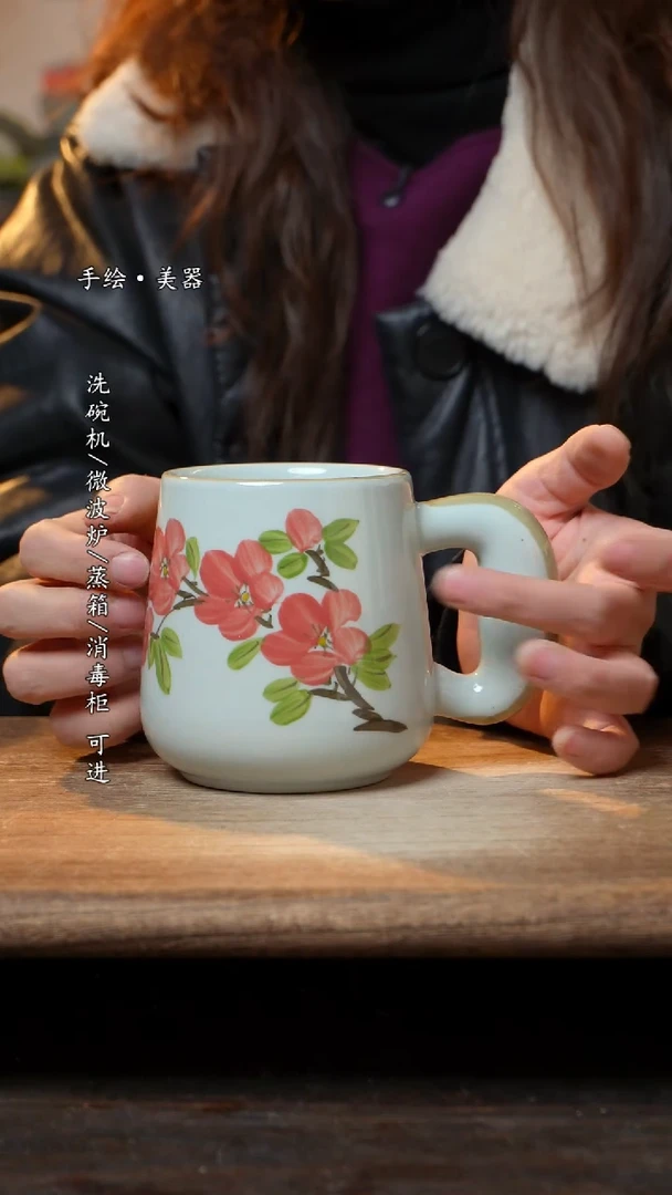 【闪购商品】瓷景德镇高温釉下彩手绘陶瓷