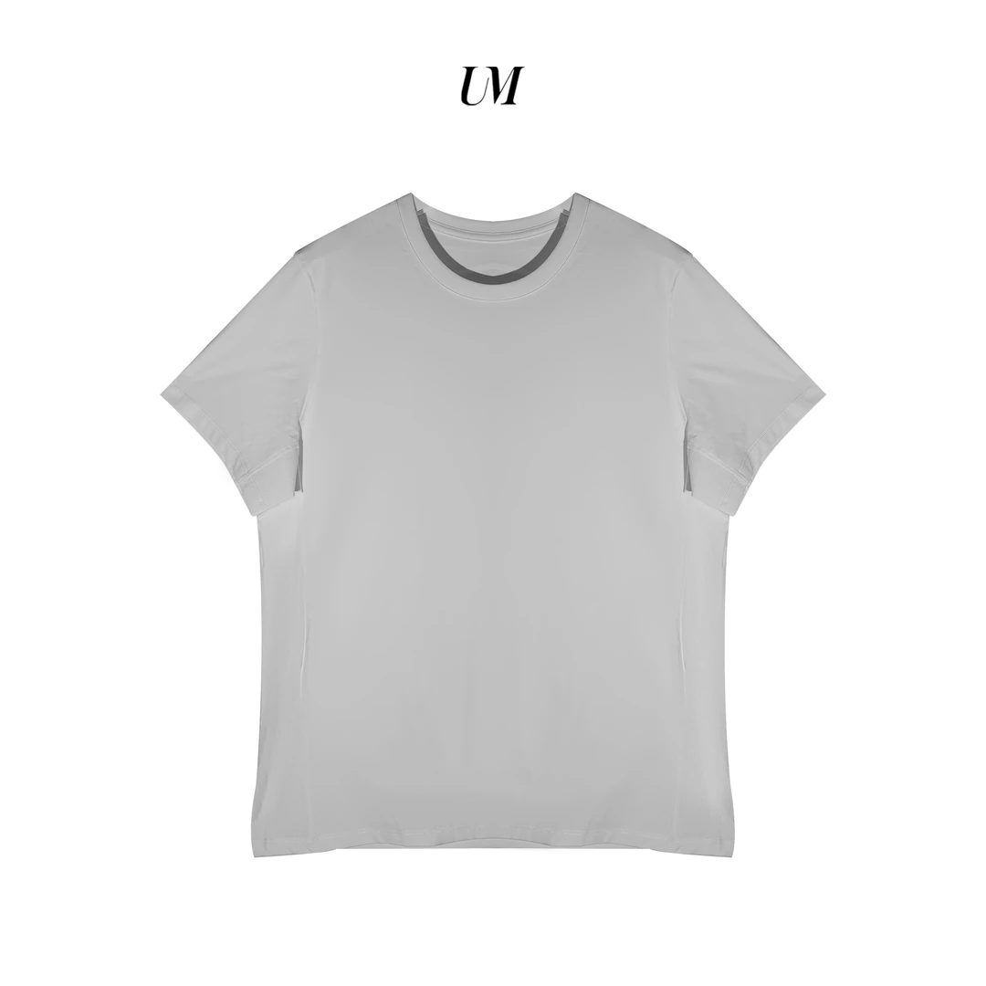 【U.M】男款生物基-透气舒适棉感冰爽T