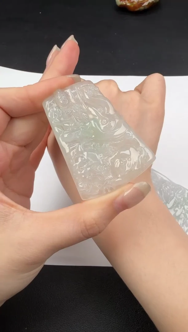 吊坠(不含链)未镶嵌翡翠翡翠饰品-90