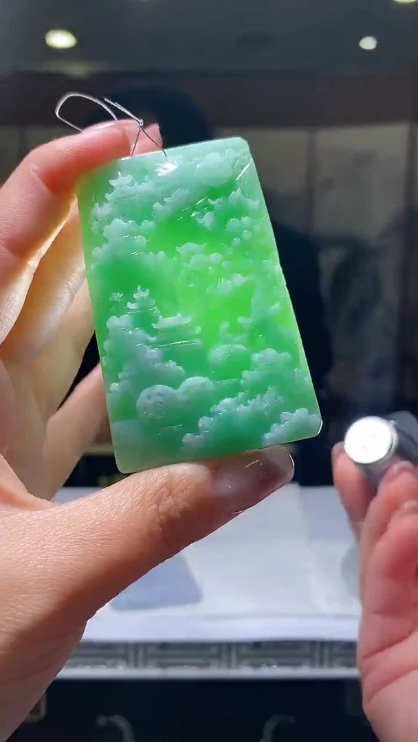 【闪购商品】定制翡翠未镶嵌38/0209/W/