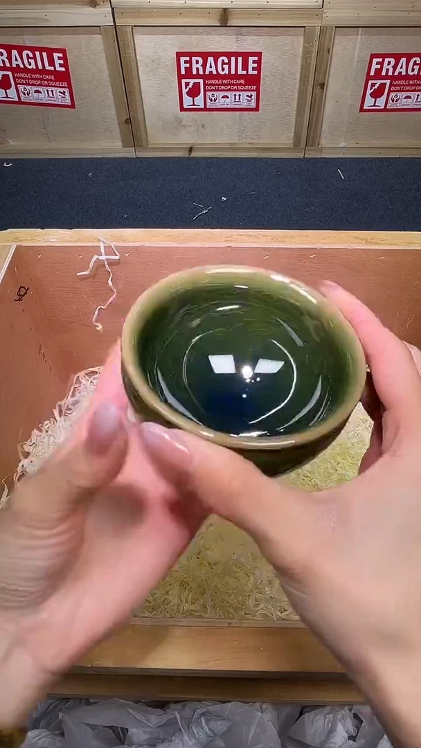 茶盏茶盏主人杯帝王绿将军