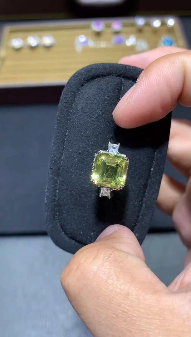 未镶嵌戒指水晶T83