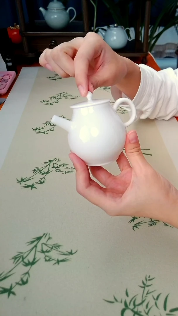精品 白瓷 小茶壶 经典器型 02