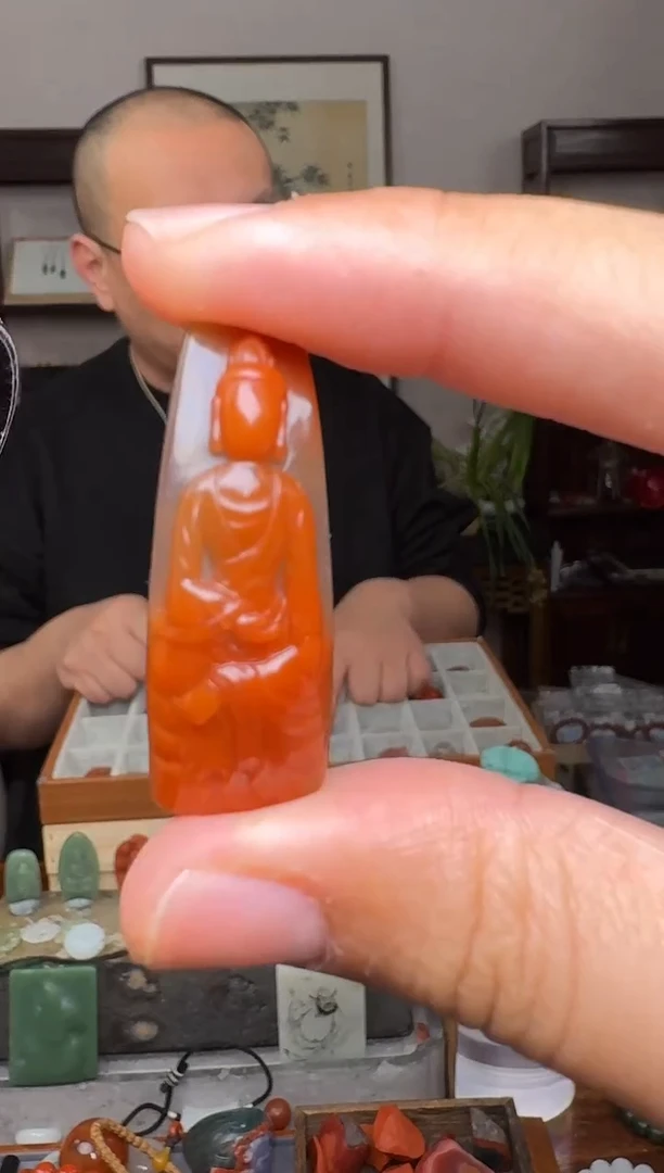 【闪购商品】南红玛瑙挂件未镶嵌5280