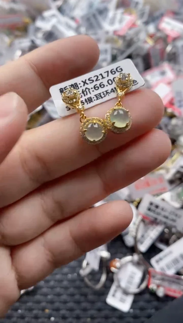 翡翠戒指银S925镶嵌1313    8