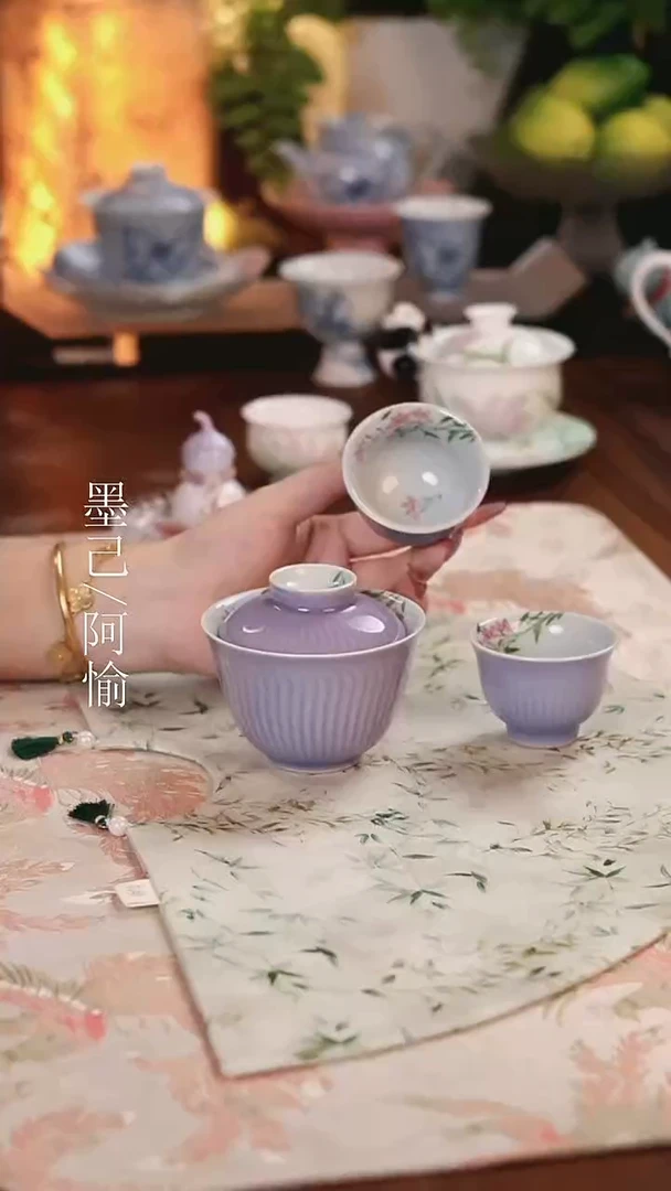 盖碗+茶杯*2  哈哈哈哈