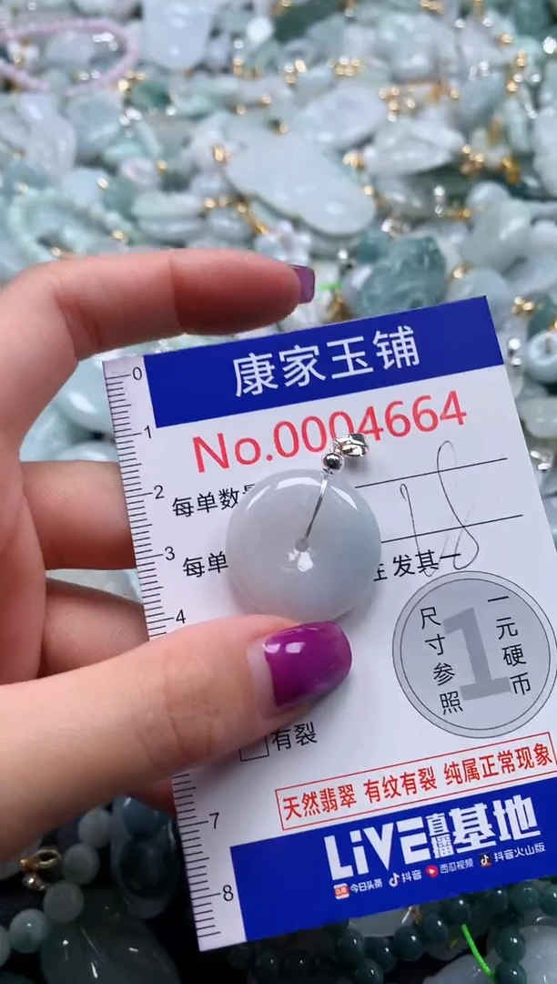 颈饰未镶嵌翡翠4664