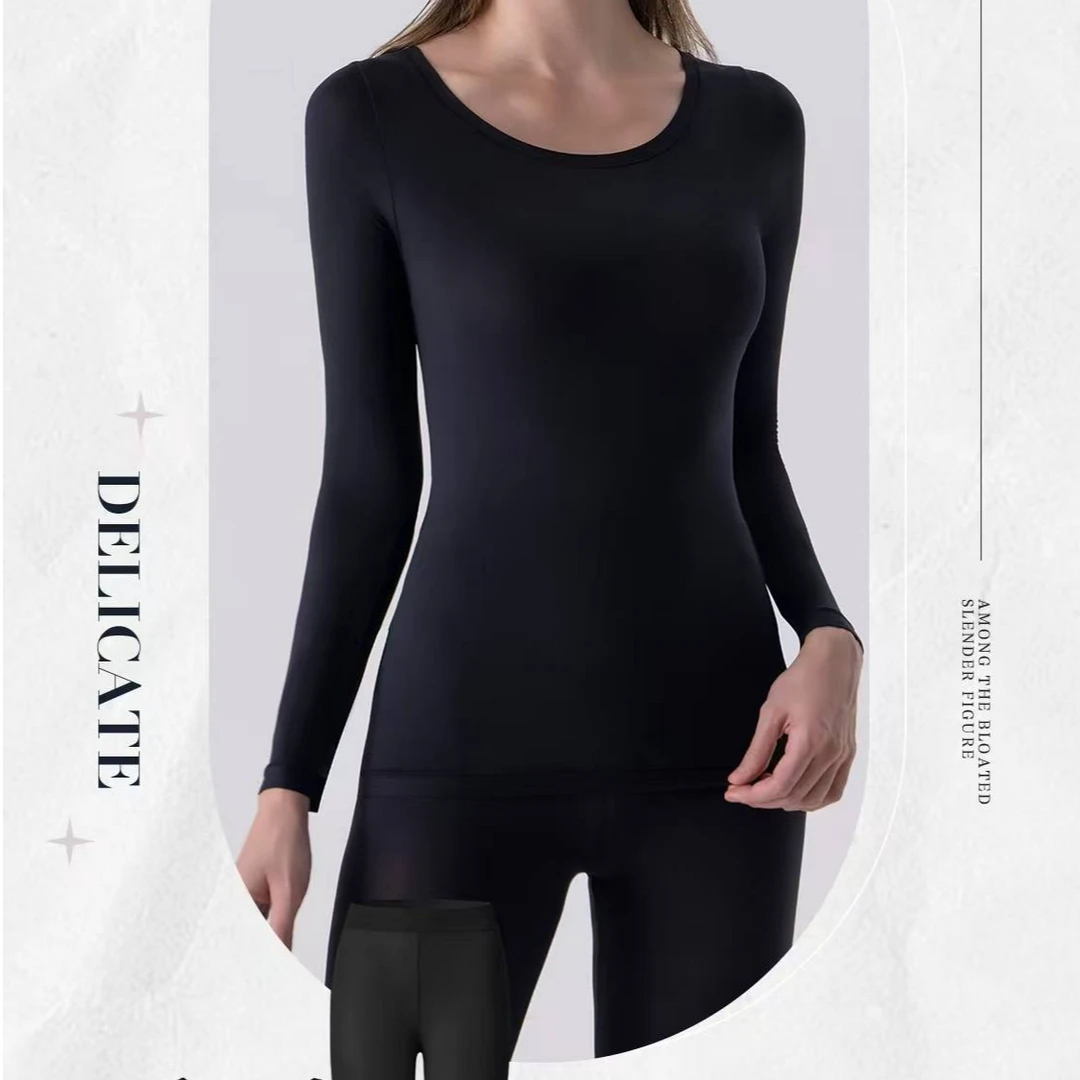 爱彼精油肌底衣女士套装（圆领）