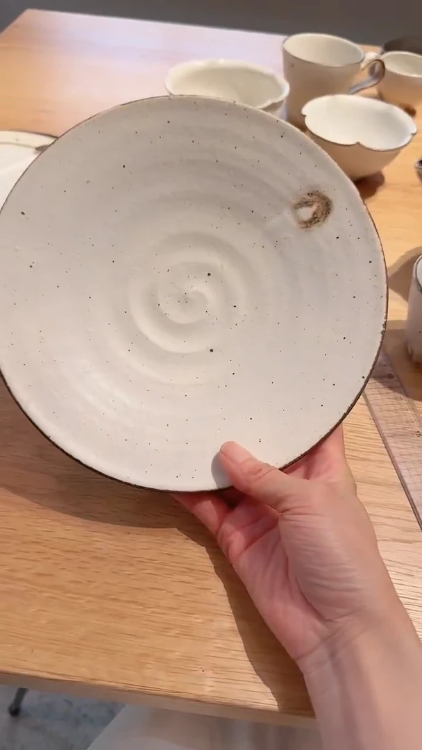 盘【预售】十河21cm圆盘*1个