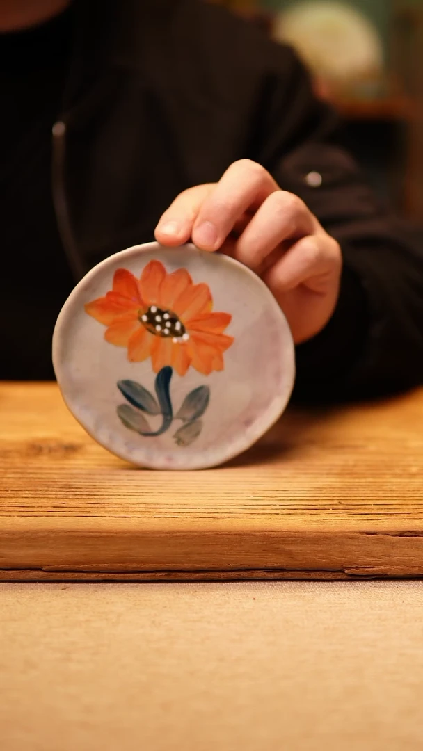 【闪购商品】@@陶园瓷舍@@纯手工手绘@高温釉下彩