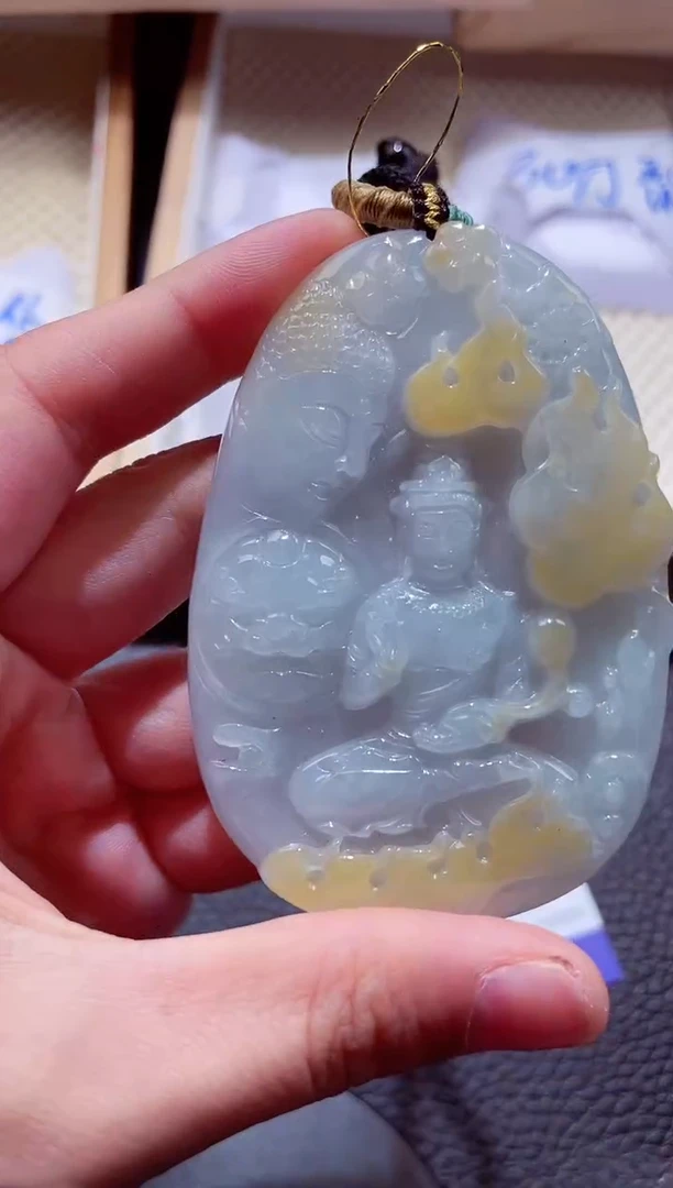 颈饰未镶嵌翡翠00005741观音