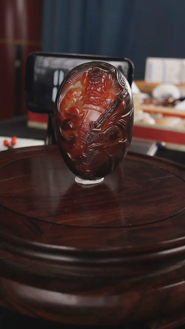 颈饰未镶嵌和田玉用****2和田玉赵公明