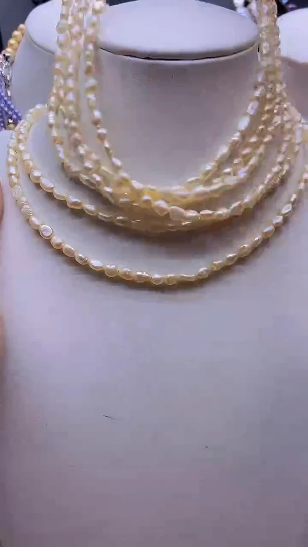 【闪购商品】淡水珍珠未镶嵌颈饰1