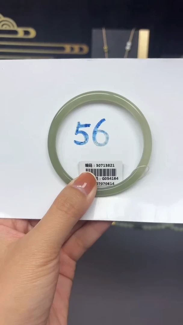 未镶嵌手镯和田玉3821