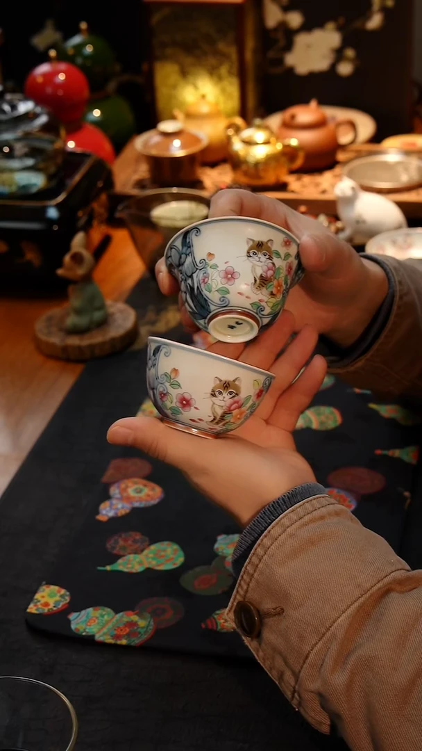 茶器盖碗+主人杯两件套