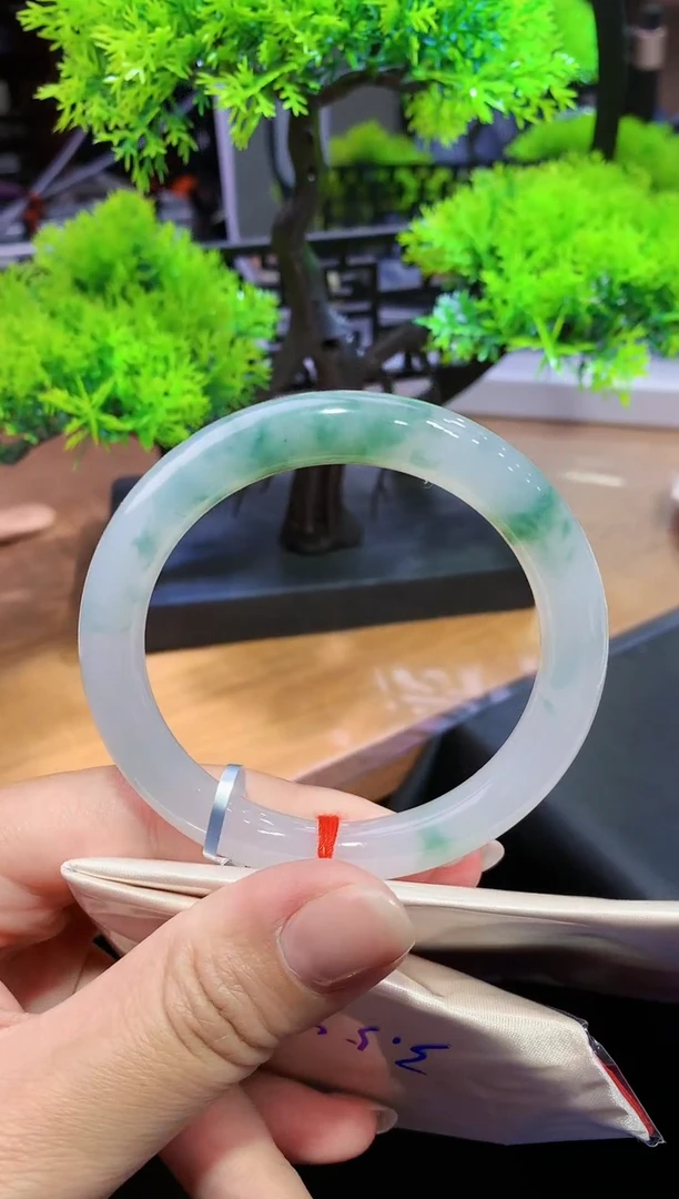 未镶嵌手镯翡翠K68天然A货缅甸翡翠55.9