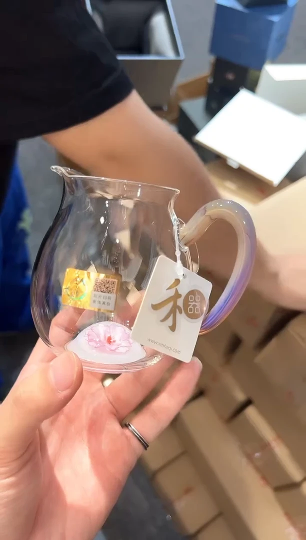 禾器-棠韵白珠清悦茶海-凤颜粉玉