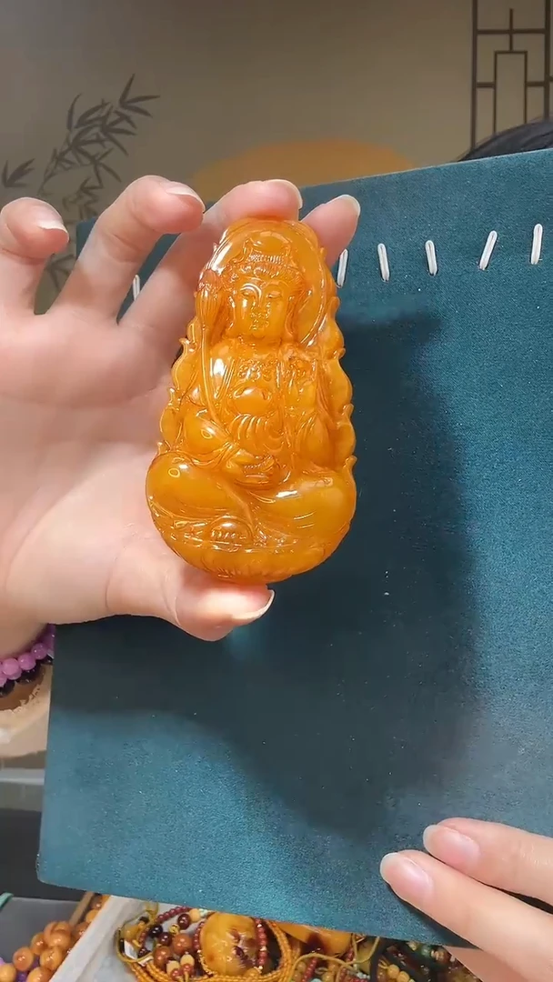 【闪购商品】琥珀裸石未镶嵌A0358天然蜜蜡