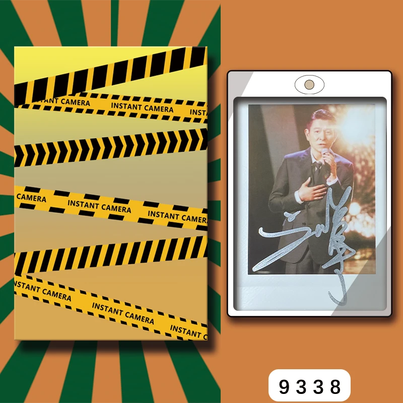 D9338【刘德华】 正品拍立得照片 白边