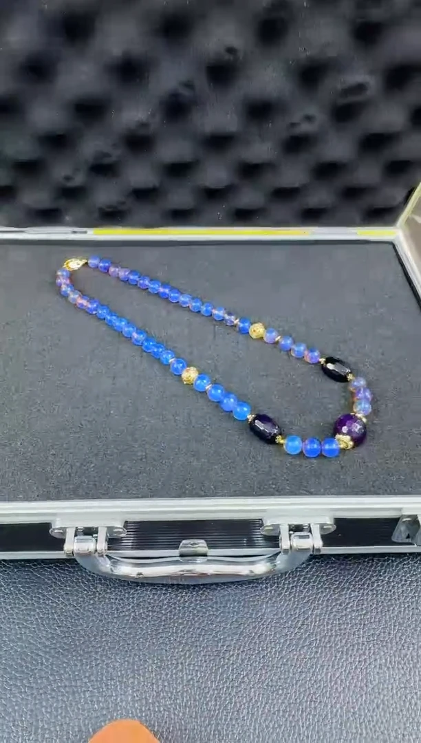 【闪购商品】琥珀裸石未镶嵌项链-发一件