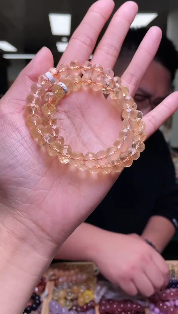 未镶嵌手链烟晶9±/072【多样性发一件