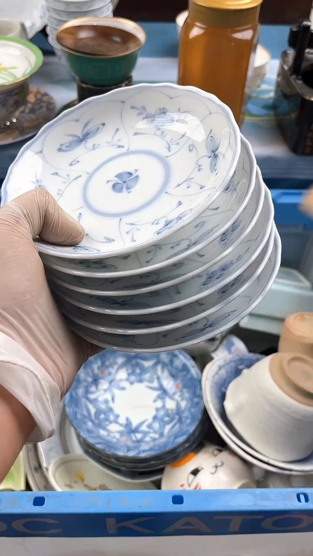 瓷片行***行英哥瓷器满19.9包邮