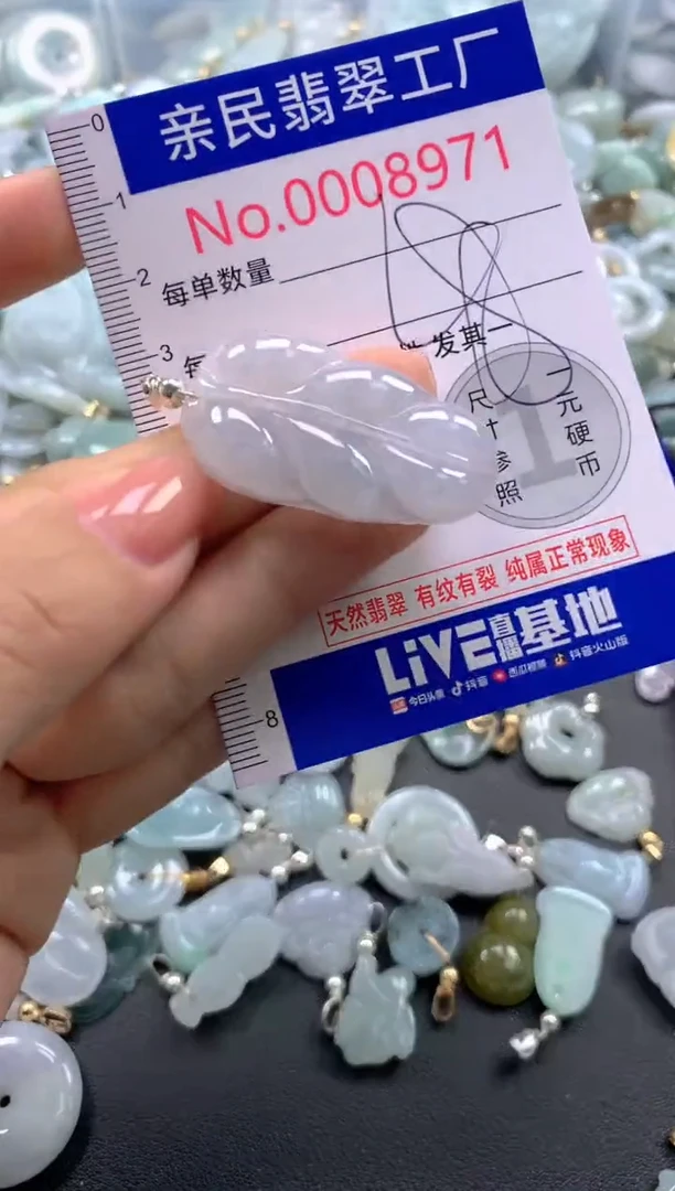 颈饰未镶嵌翡翠8971