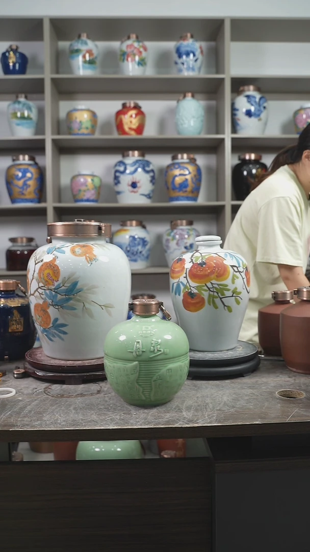10斤手绘柿子