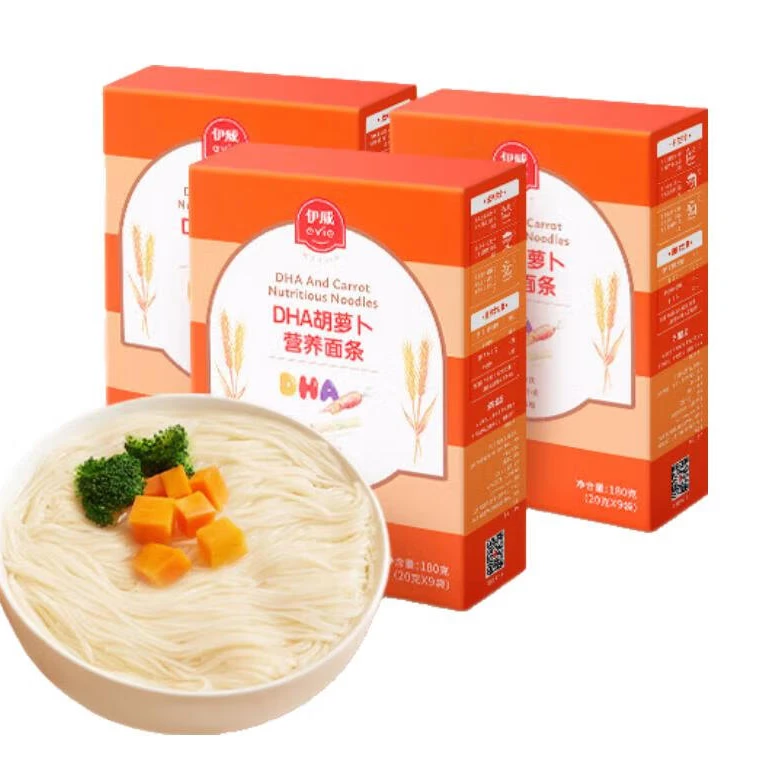 伊威婴幼儿牛肉番茄有机营养面条180g