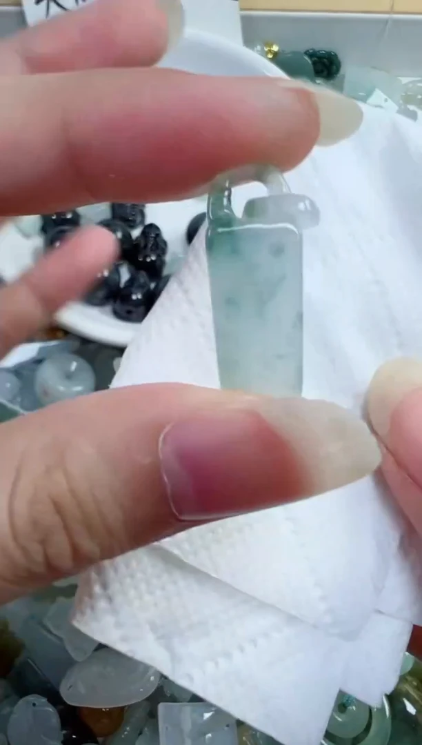 翡翠裸石129号链接，A货翡翠