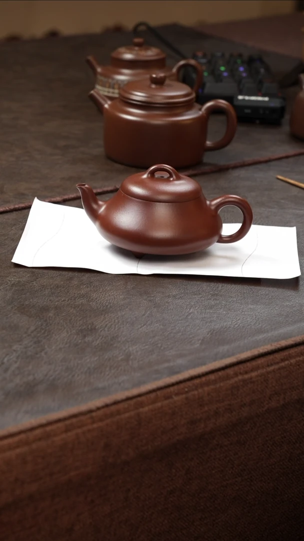 茶壶紫砂壶·22底槽青汉棠150cc