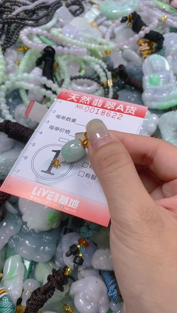 翡翠未镶嵌颈饰闪购0018622