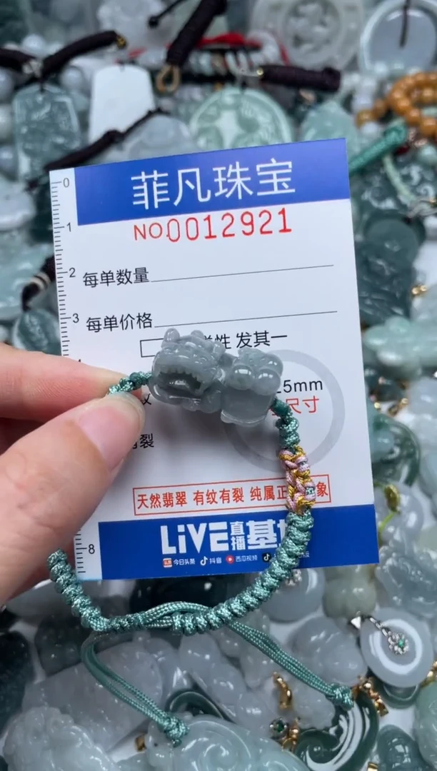颈饰未镶嵌翡翠12921