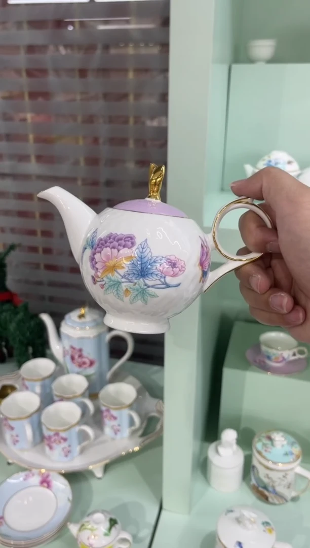 45%以上骨粉骨瓷茶壶