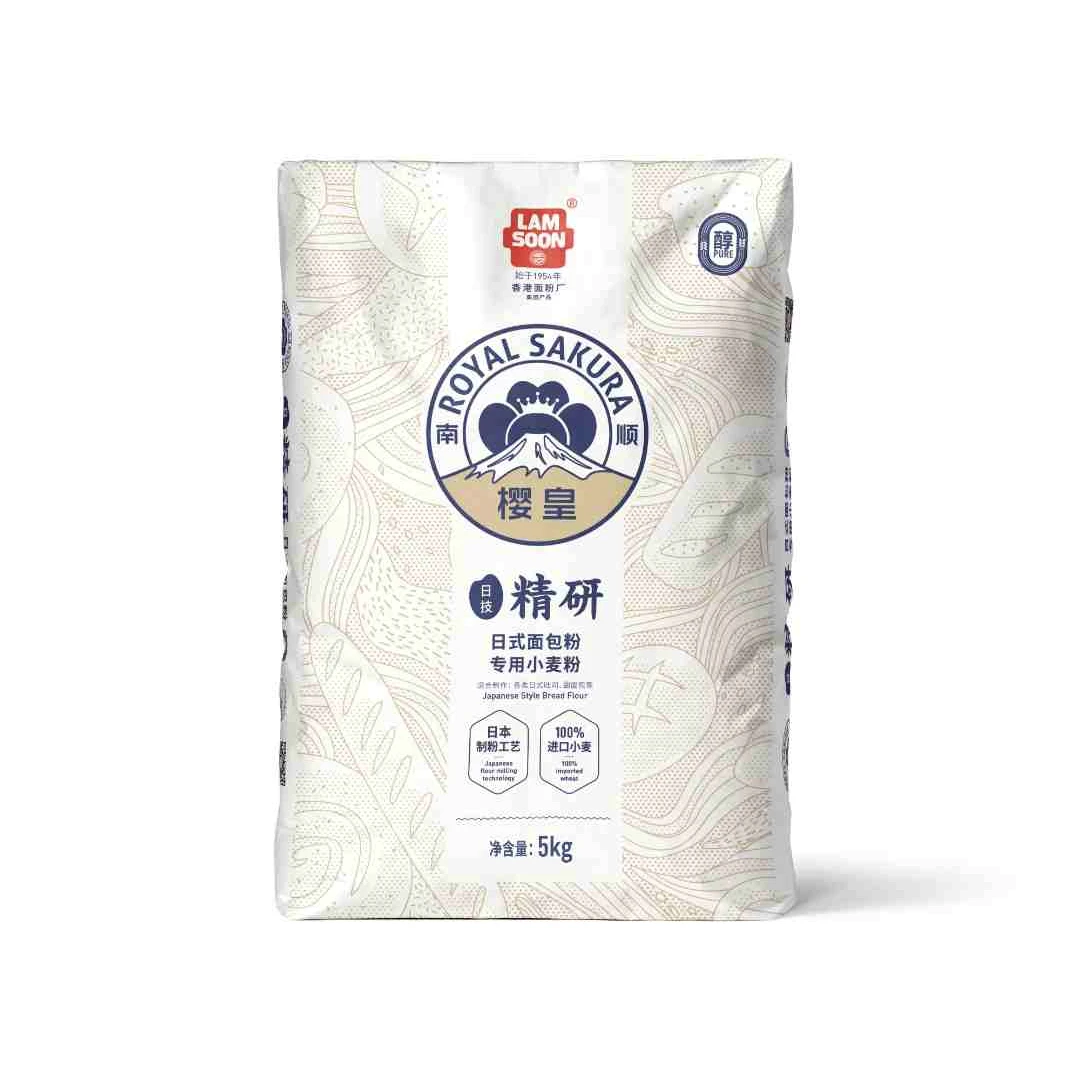 樱皇面包粉5公斤 日式吐司高筋面粉进口小麦吐司面包面粉小麦粉