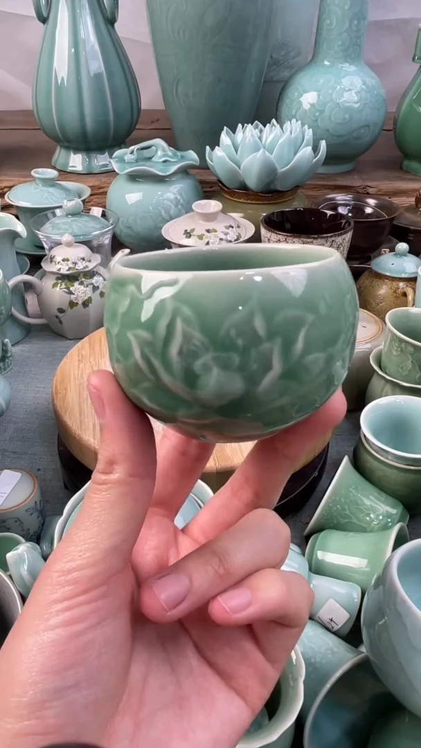 【闪购商品】福利款 慧仙青瓷 瓷器 主人杯