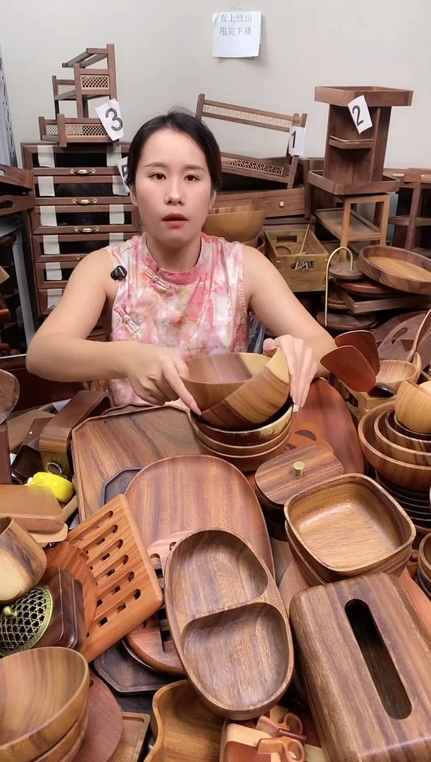 木 南美胡桃木碗16*7cm  A