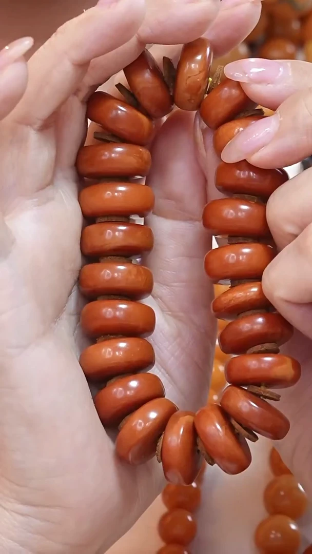 蜜蜡颈饰未镶嵌222-7940天然蜜蜡珠宝奇石云端妖孽全部保真