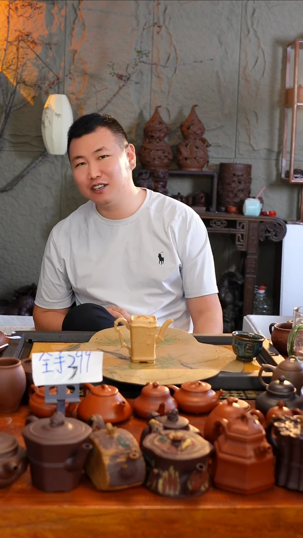 茶壶紫砂悟*原矿手工制作