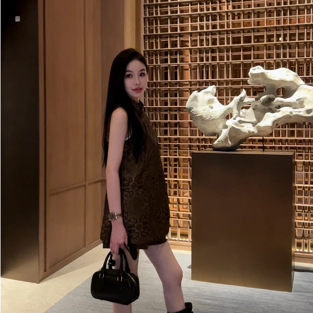 蘇格高定【传承】国风新中式女装复古老钱风洋气气质休闲马甲S0024