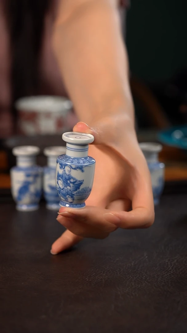聚澜堂童子煮茶香插