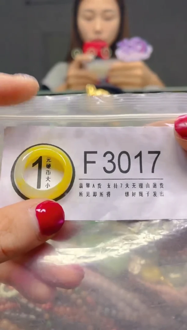 颈饰未镶嵌翡翠16.8MM/F/翡翠A货，一件也是批发价