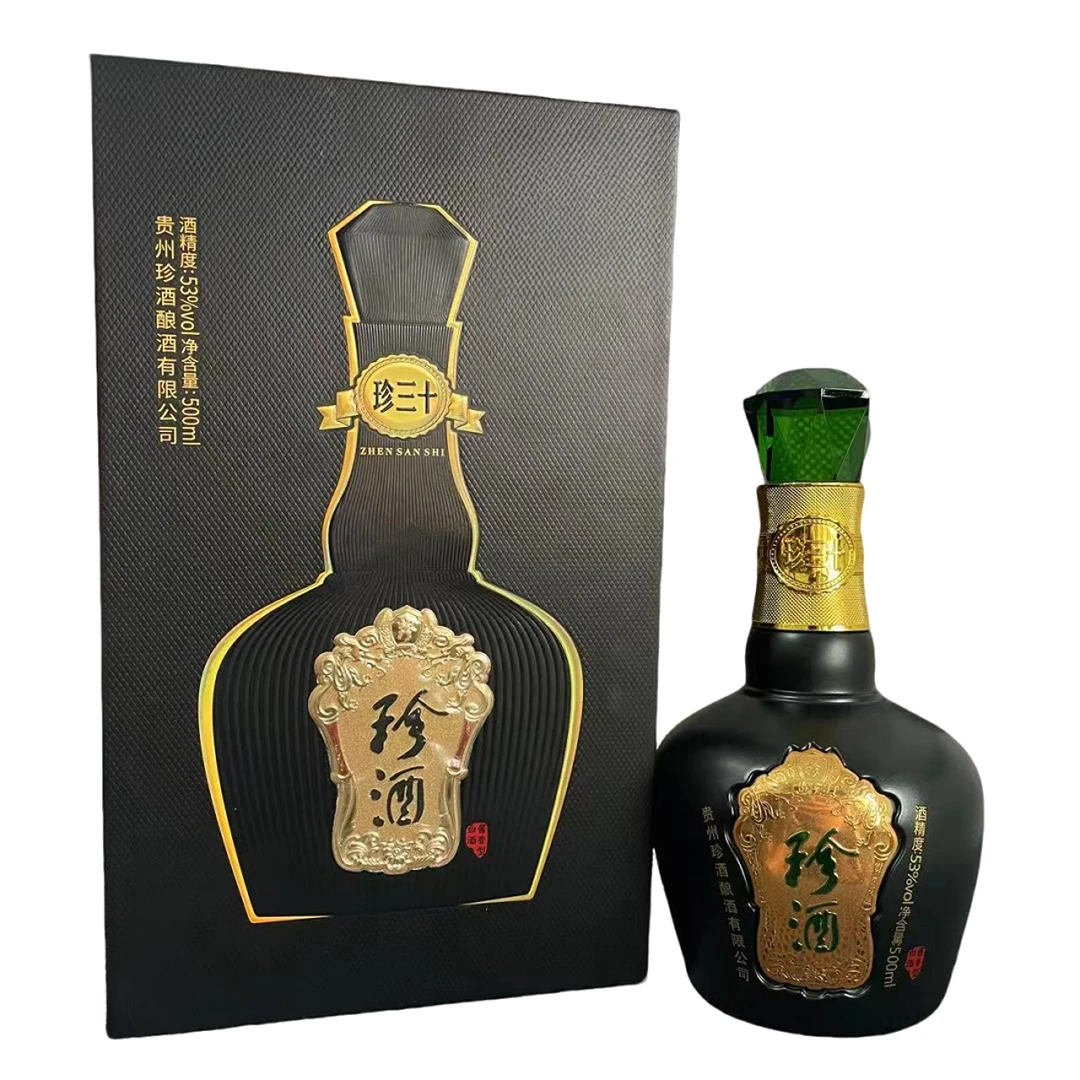 珍酒珍三十 酱香型白酒53度500ml