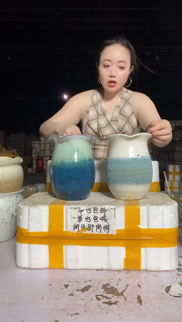 宜兴紫砂粗陶花盆15/20