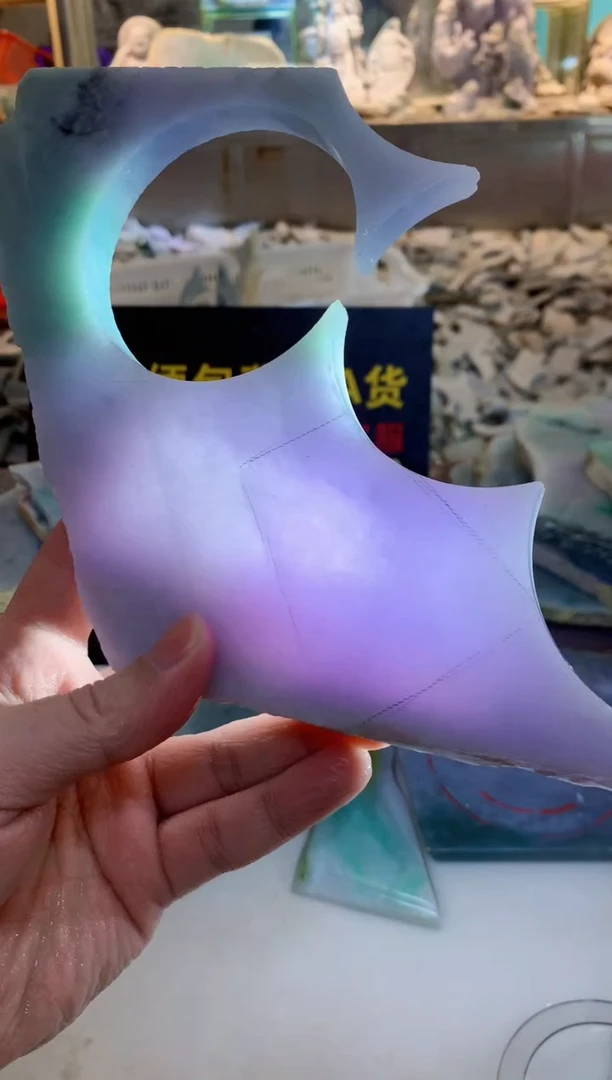 翡翠未镶嵌颈饰0朗0翡翠珠宝504