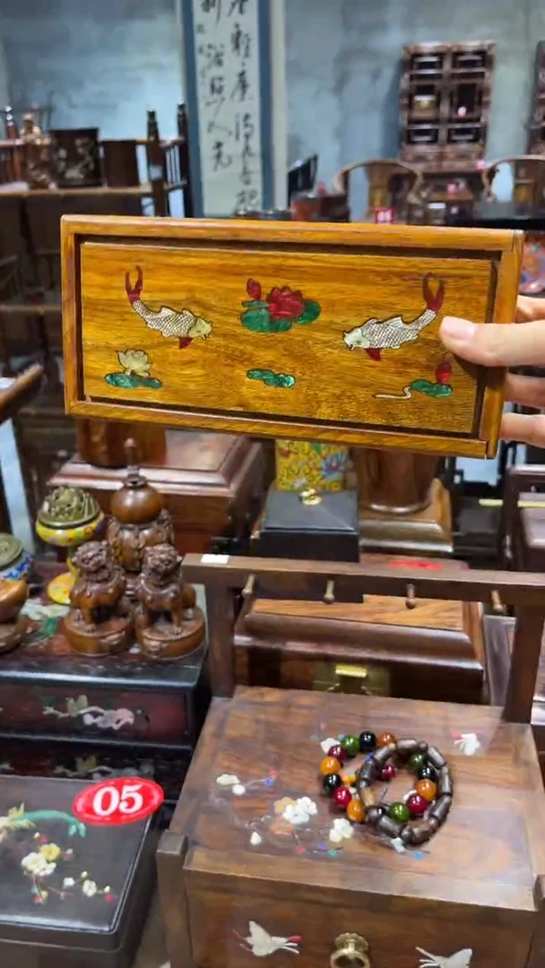 木连年有余大机关盒