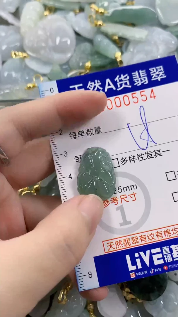 颈饰未镶嵌翡翠天然A货翡翠