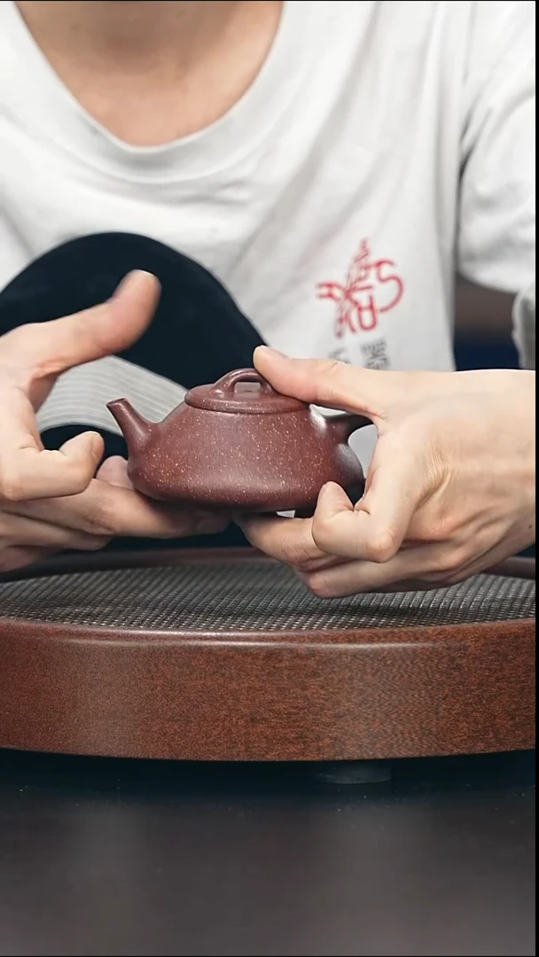 茶壶紫砂全手工微微瑕-A355
